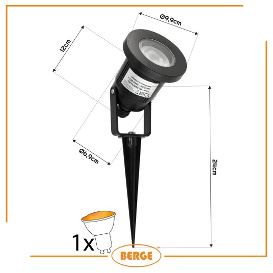 OPRAWA EYE GARDEN 1XGU10 IP65