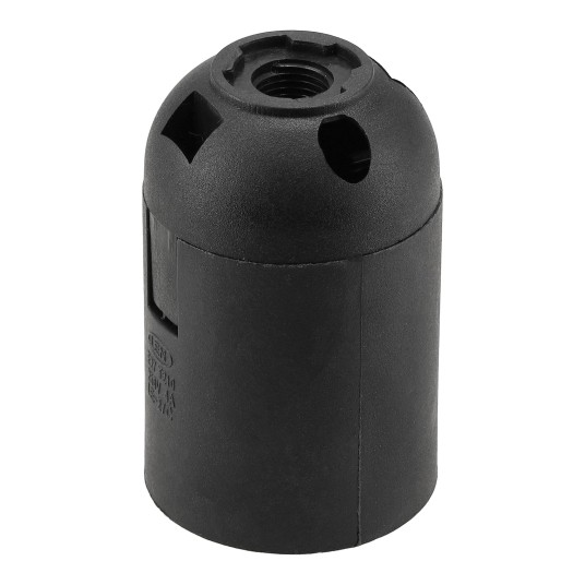 OPRAWKA E27 PLASTIKOWA BLACK