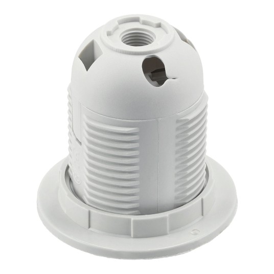OPRAWKA E27 PLASTIKOWA GWINT WHITE