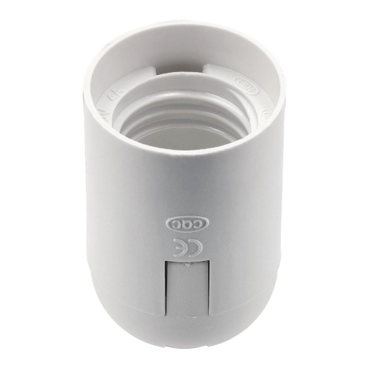 OPRAWKA E27 PLASTIKOWA WHITE