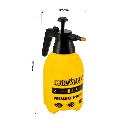 OPRYSKIWACZ CIŚNIENIOWY RĘCZNY 2L