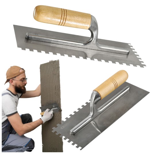 PACA ZĘBATA Z DREWNIANĄ RĘKOJEŚCIĄ