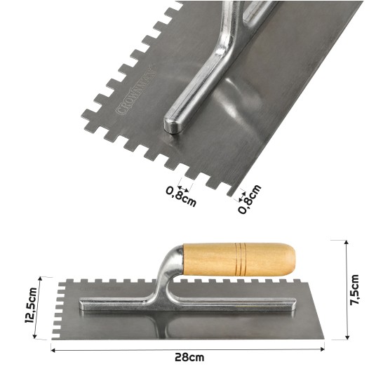 PACA ZĘBATA Z DREWNIANĄ RĘKOJEŚCIĄ