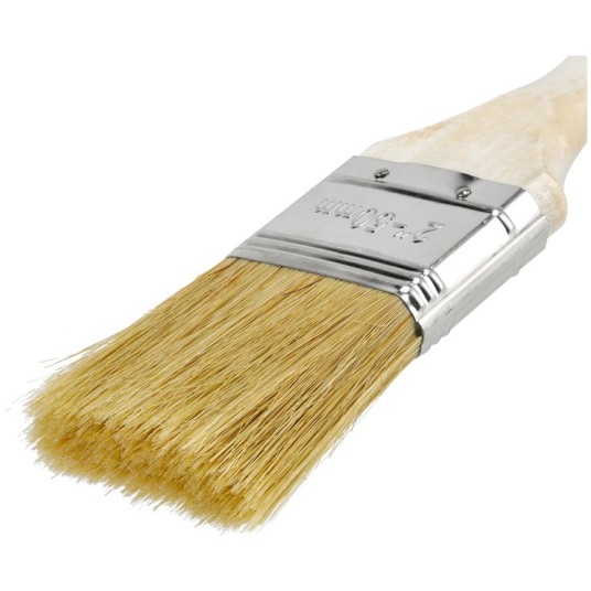 PĘDZEL MALARSKI Z DREWNIANĄ RĄCZKĄ 50MM