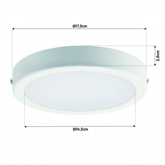 PHILIPS PANEL LED N/T OKRĄGŁY 12W 1200LM NW 4000K -zdjęcie numer 2
