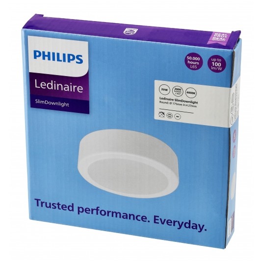 PHILIPS PANEL LED N/T OKRĄGŁY 19W 2000LM NW 4000K -zdjęcie numer 3