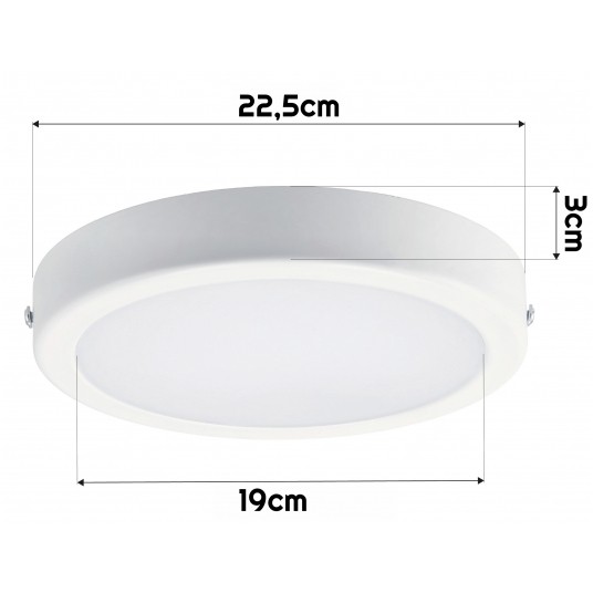 PHILIPS PANEL LED N/T OKRĄGŁY 19W 2000LM NW 4000K -zdjęcie numer 2