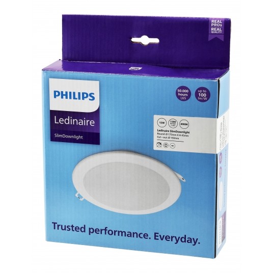 PHILIPS PANEL LED P/T OKRĄGŁY 12W 1200LM NW 4000K -zdjęcie numer 4