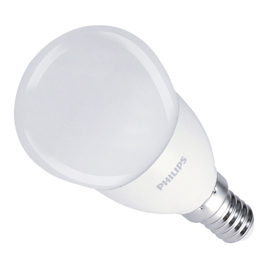 PHILIPS ŻARÓWKA E14 MINIGLOBE 7-60W CW 6500K COREPRO