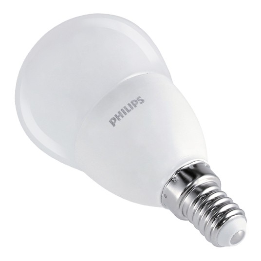 PHILIPS ŻARÓWKA E14 MINIGLOBE 7-60W CW 6500K COREPRO