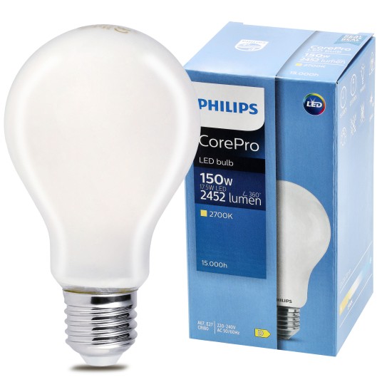 PHILIPS ŻARÓWKA E27 A67 17.5-150W WW 2452LM COREPRO 2700K