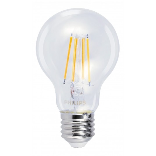 PHILIPS ŻARÓWKA FILAMENT LED E27 A60 7W WW 806LM 2700K -zdjęcie numer 4