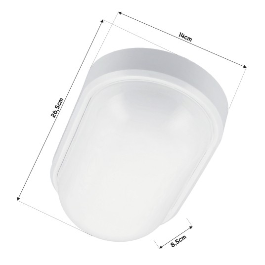 PLAFON GLORIA 24W NW IP54