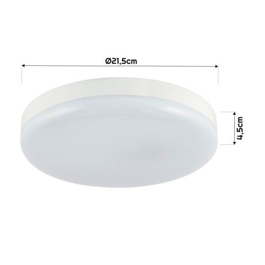 PLAFON HELIOS HF 15W NW