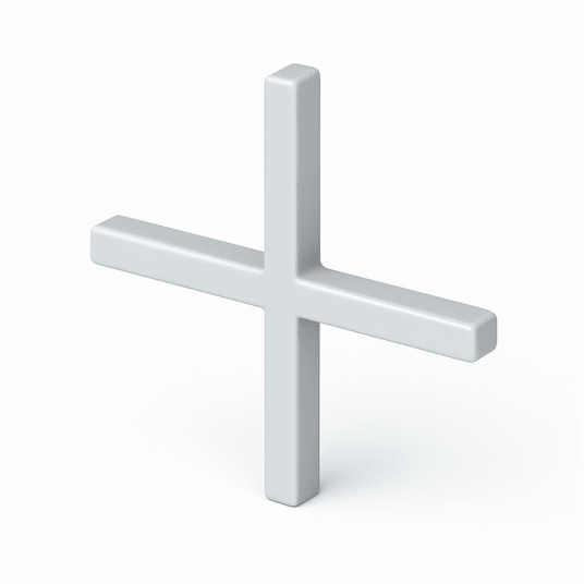 PLASTIKOWE KRZYŻYKI DYSTANSOWE DO PŁYTEK 2.0MM