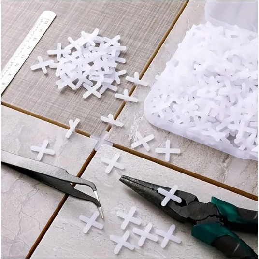 PLASTIKOWE KRZYŻYKI DYSTANSOWE DO PŁYTEK 2.0MM