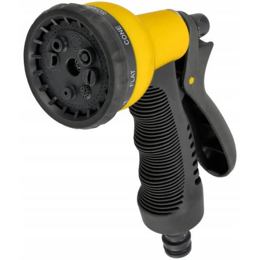 PLASTIKOWY PISTOLET ZRASZAJĄCY 8-FUNKCYJNY