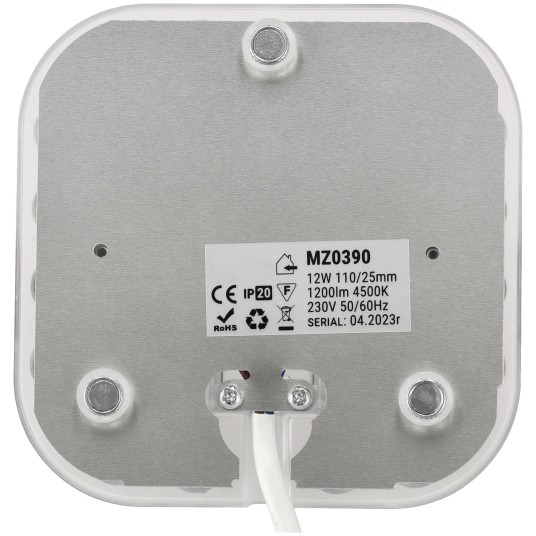 PLATE PRO LED 12W NW