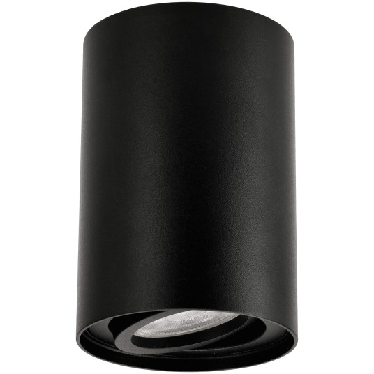 PLUTO-R GU10 RUCHOMA CZARNA MAXI