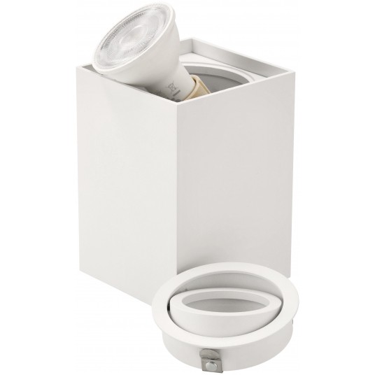 PLUTO-S GU10 RUCHOMA BIAŁA MAXI ELW-009-WH -zdjęcie numer 3