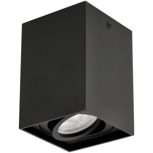 PLUTO-S GU10 RUCHOMA CZARNA MAXI ELW-009-BL -zdjęcie numer 1