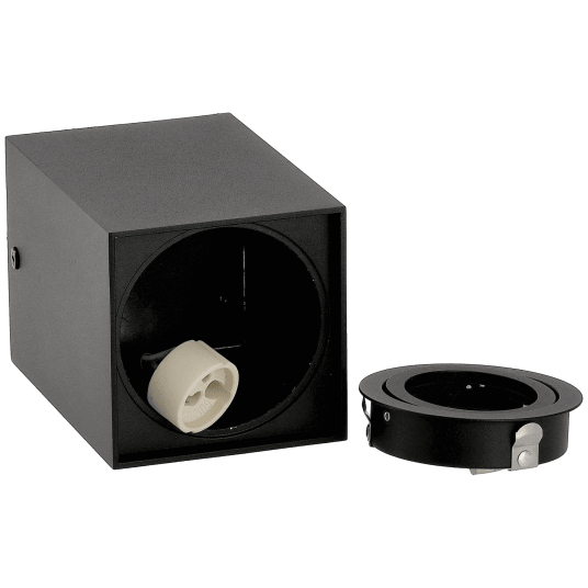 PLUTO-S GU10 RUCHOMA CZARNA MAXI ELW-009-BL -zdjęcie numer 3