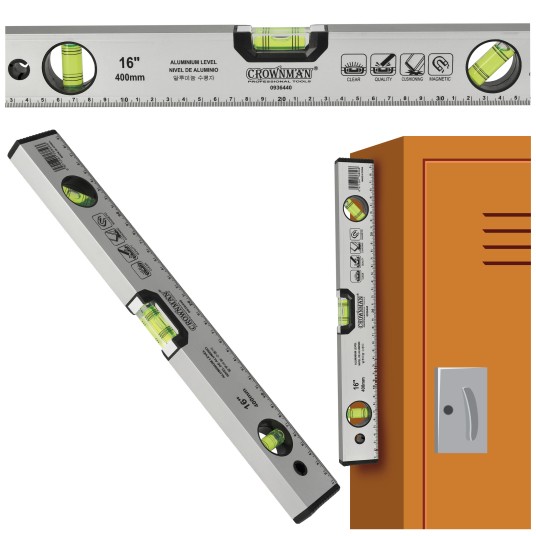 POZIOMICA ALUMINIOWA Z MAGNESEM 400MM