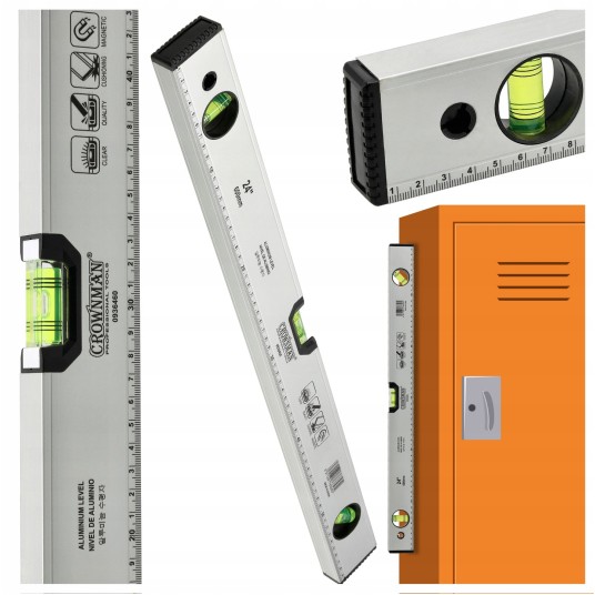 POZIOMICA ALUMINIOWA Z MAGNESEM 600MM