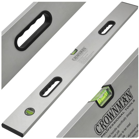 POZIOMICA ALUMINIOWA Z UCHWYTEM 2M