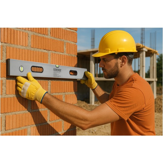 POZIOMICA ALUMINIOWA Z UCHWYTEM 2M