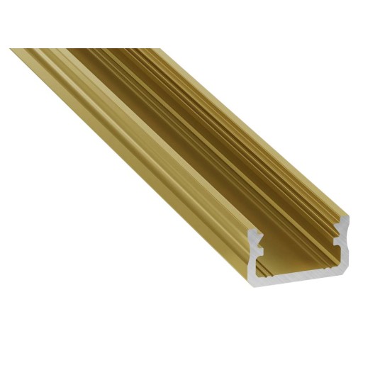 PROFIL A ZŁOTY MATOWY 1M