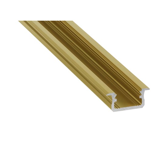 PROFIL B ZŁOTY MATOWY 1M