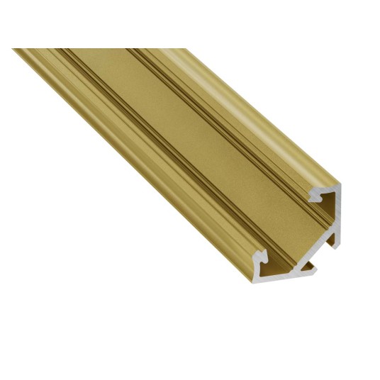 PROFIL C ZŁOTY MATOWY 2M