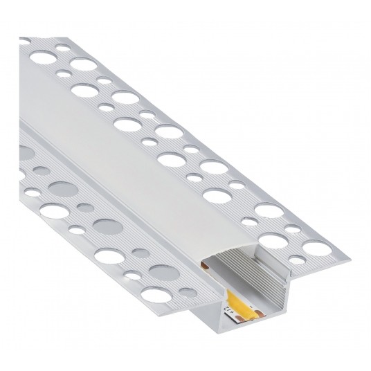 PROFIL DO PŁYT GK PODTYNKOWY SZEROKI 2M SUROWY+KLOSZ MLECZNY -zdjęcie numer 1