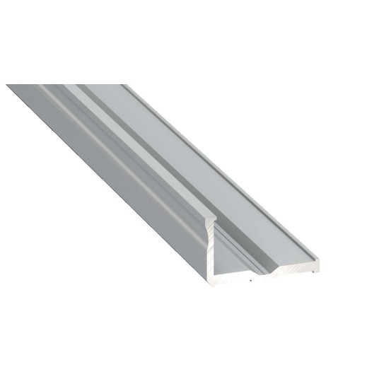 PROFIL E SREBRNY ANODOWANY 2M