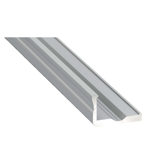 PROFIL F SREBRNY ANODOWANY 2M