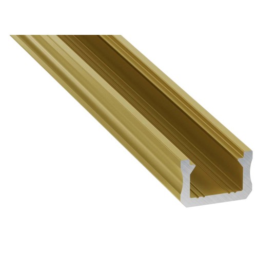 PROFIL X ZŁOTY MATOWY 2M