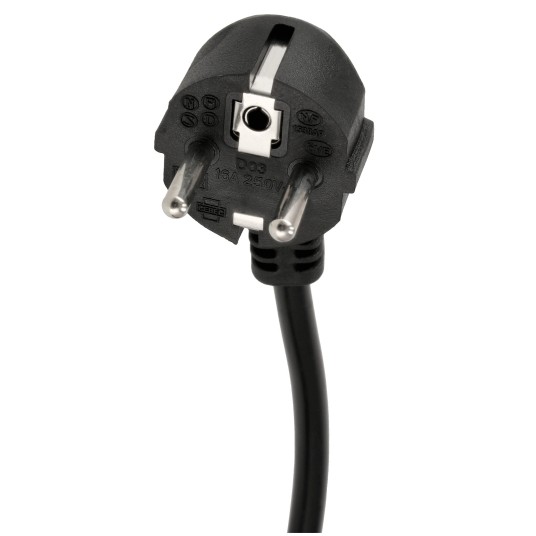 Przedłużacz 230V 1,5M CZARNY