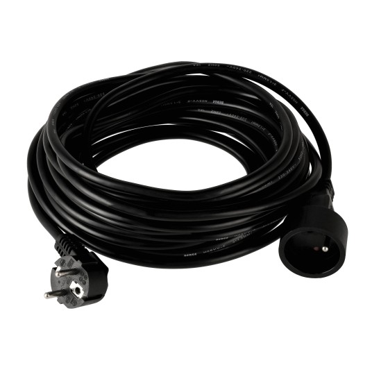 Przedłużacz 230V 10M CZARNY