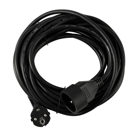 Przedłużacz 230V 10M CZARNY