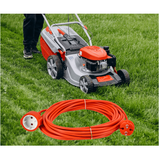 Przedłużacz 230V 10M Pomarańczowy 2x1mm2 13A 2000W