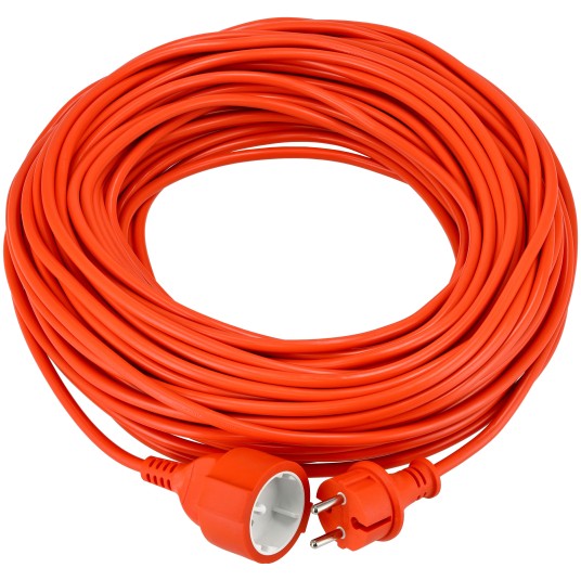 Przedłużacz 230V 30M Pomarańczowy 2x1mm2 13A 2000W
