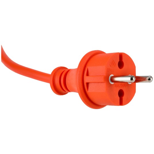 Przedłużacz 230V 30M Pomarańczowy 2x1mm2 13A 2000W