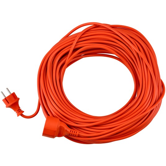 Przedłużacz 230V 30M Pomarańczowy 2x1mm2 13A 2000W