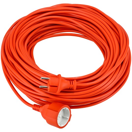 Przedłużacz 230V 30M Pomarańczowy 2x1mm2 13A 2000W