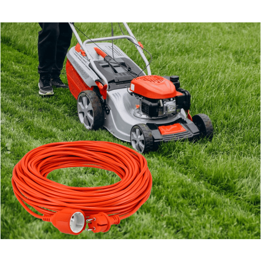 Przedłużacz 230V 30M Pomarańczowy 2x1mm2 13A 2000W