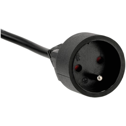 Przedłużacz 230V 5M CZARNY