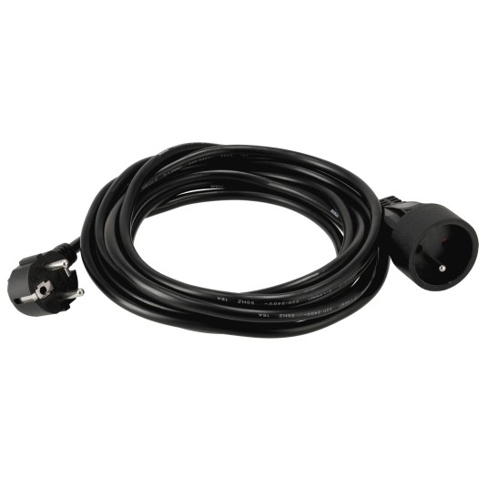 Przedłużacz 230V 5M CZARNY