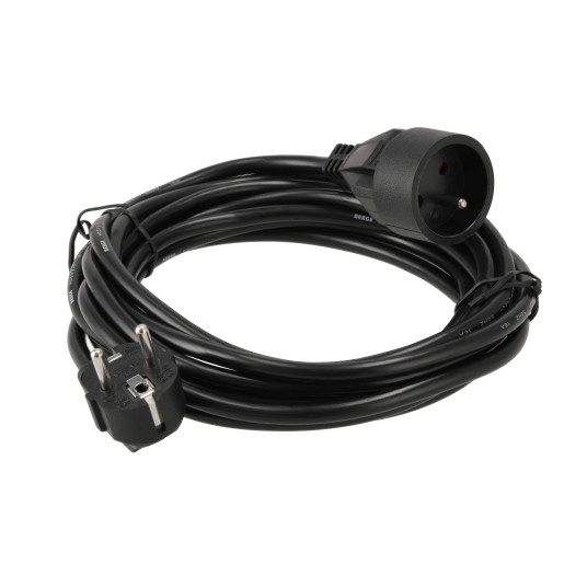 Przedłużacz 230V 5M CZARNY