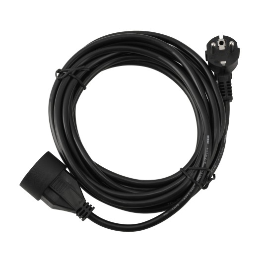 Przedłużacz 230V 5M CZARNY